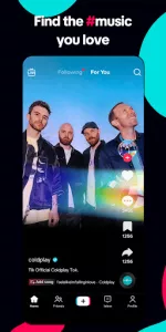 TikTok app screenshot 1