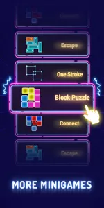 2 Player Glow Minigames app screenshot 2