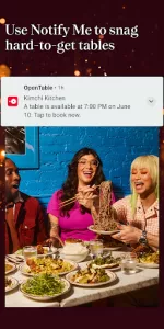 OpenTable app screenshot 4