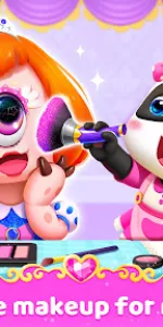 Little Monster's Makeup Game app screenshot 2