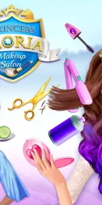 Princess Gloria Makeup Salon app screenshot 13