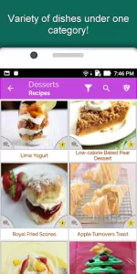 1400+ Dessert Recipes Offline app screenshot 17