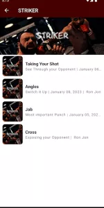 MMA NOW app screenshot 4