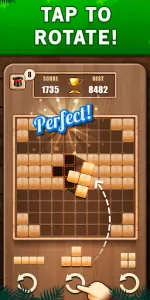 Wooden 100 Block Puzzle Game app screenshot 16