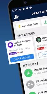 Fantasy Football Draft Wizard app screenshot 1