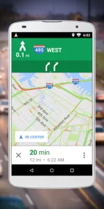 Navigation for Google Maps Go app screenshot 3