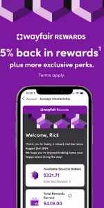 Wayfair  app screenshot 2