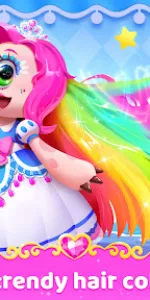 Little Monster's Makeup Game app screenshot 9