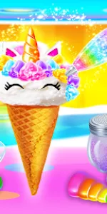 Mermaid Glitter Cupcake Chef app screenshot 6