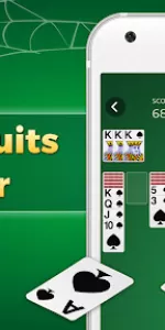 Spider Solitaire Classic Games app screenshot 7