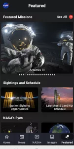 NASA app screenshot 5