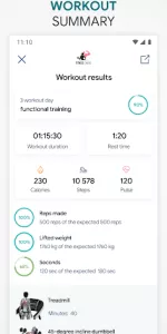 Fitness App app screenshot 8