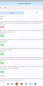 Construct Approvals app screenshot 23
