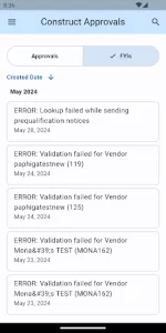 Construct Approvals app screenshot 7