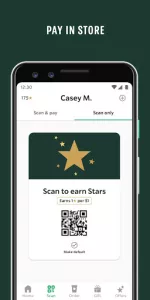 Starbucks app screenshot 2