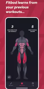 Fitbod app screenshot 3