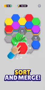 Hexa Sort app screenshot 17