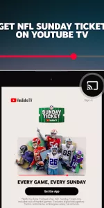 YouTube TV app screenshot 7