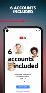 YouTube TV app screenshot 5