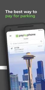 PayByPhone app screenshot 1