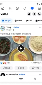 Facebook Lite app screenshot 3