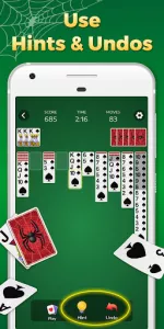 Spider Solitaire Classic Games app screenshot 6