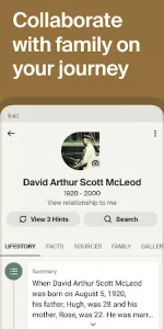 Ancestry app screenshot 5