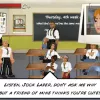 Breaking News: School Days in the Games Space