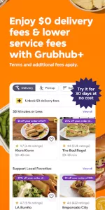 Grubhub app screenshot 4