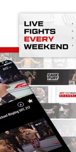 UFC app screenshot 2