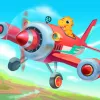 Dinosaur Plane Games for kids app icon