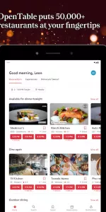 OpenTable app screenshot 13