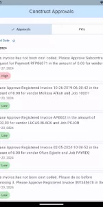 Construct Approvals app screenshot 10