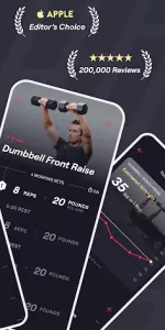 Fitbod app screenshot 2